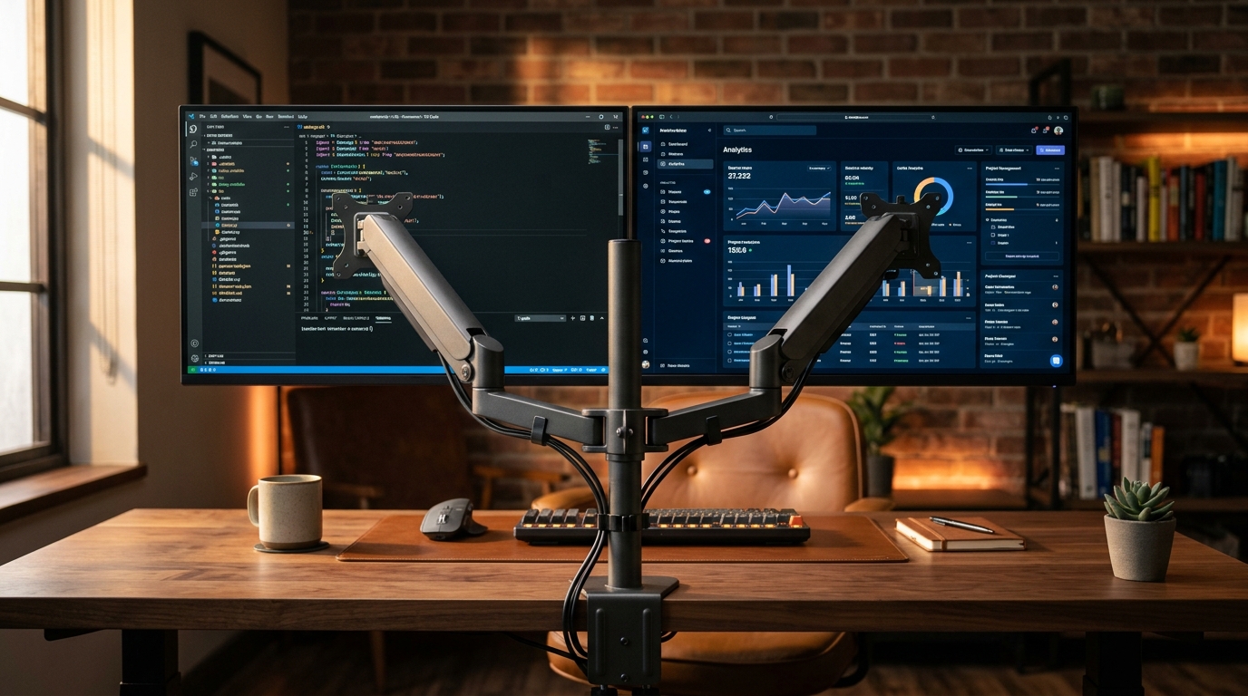 Why a Dual Monitor Setup Boosts Productivity (and How to Build One)